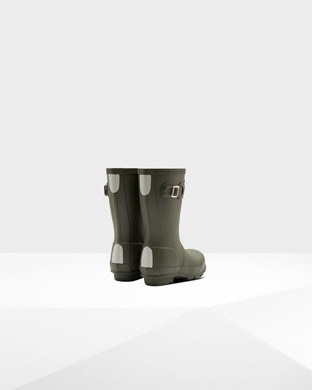 Kids Rain Boots - Hunter Original Little (40IPBGDFL) - Dark Olive